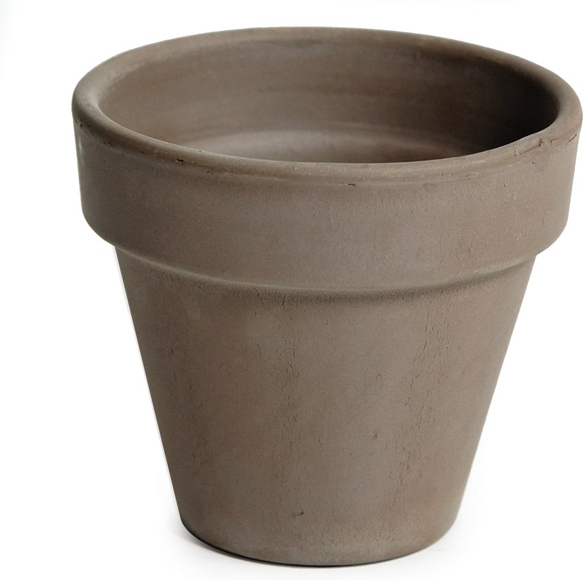 Mega Collections bloempot Vaso bruin D 11 H 10 cm