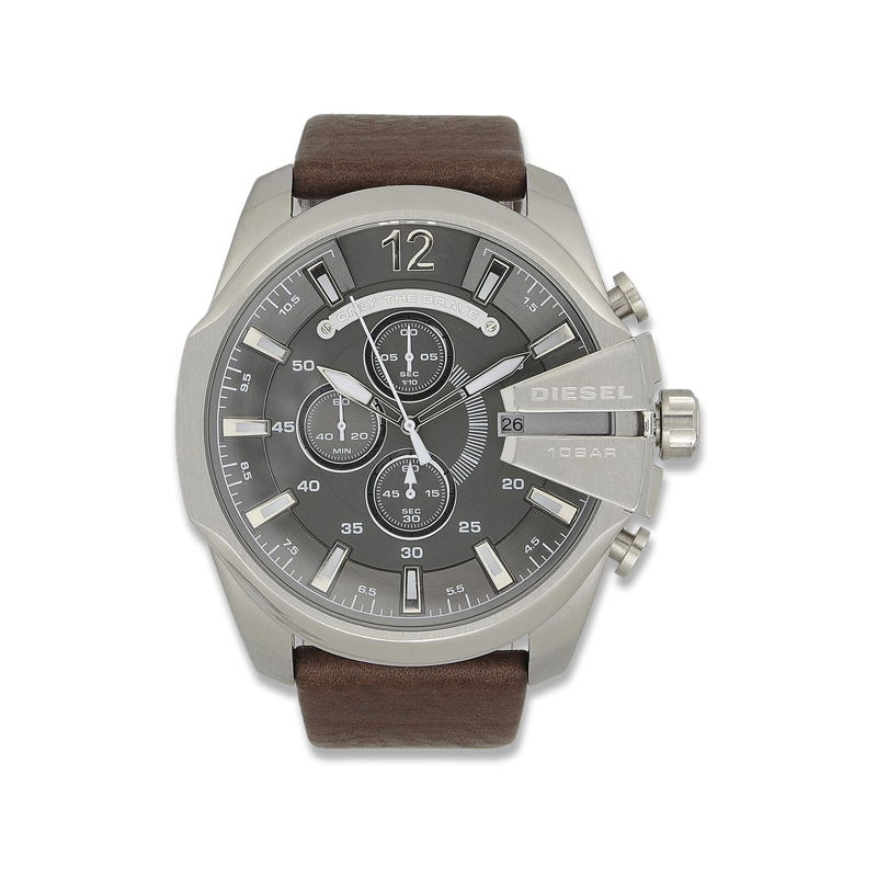Montre Diesel homme chronographe boitier acier