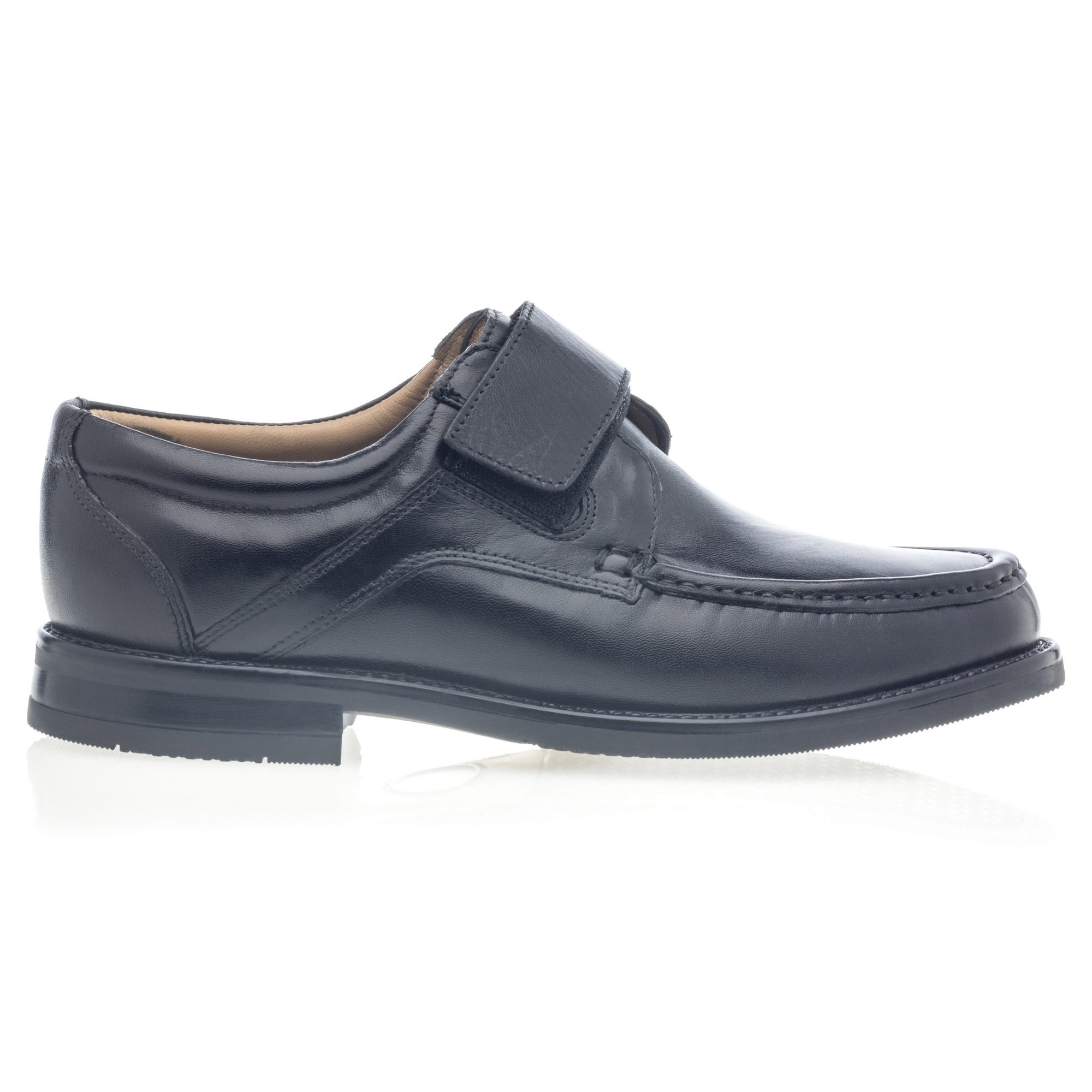 Mocassins Homme en cuir noir