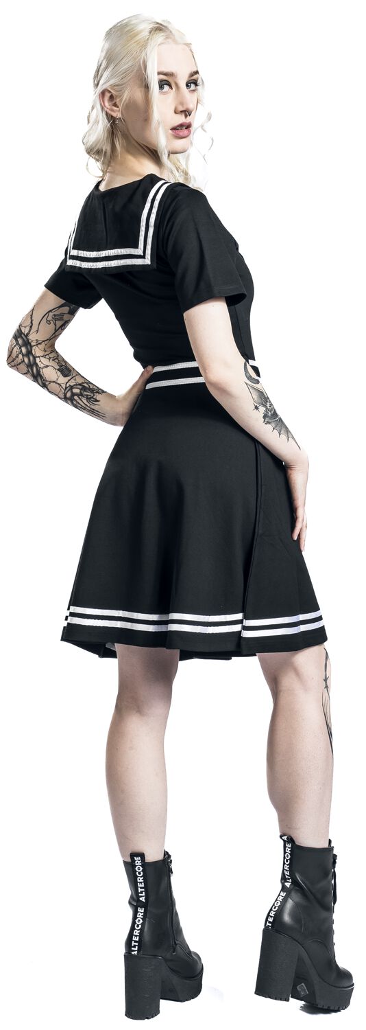 Sailor Skater Dress | Jawbreaker Robe mi-longue