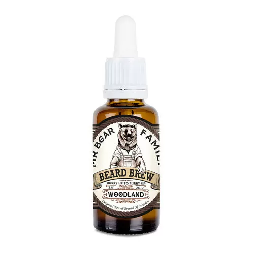 Mr. Bear Beard Brew Oil Woodland - 30 ml.