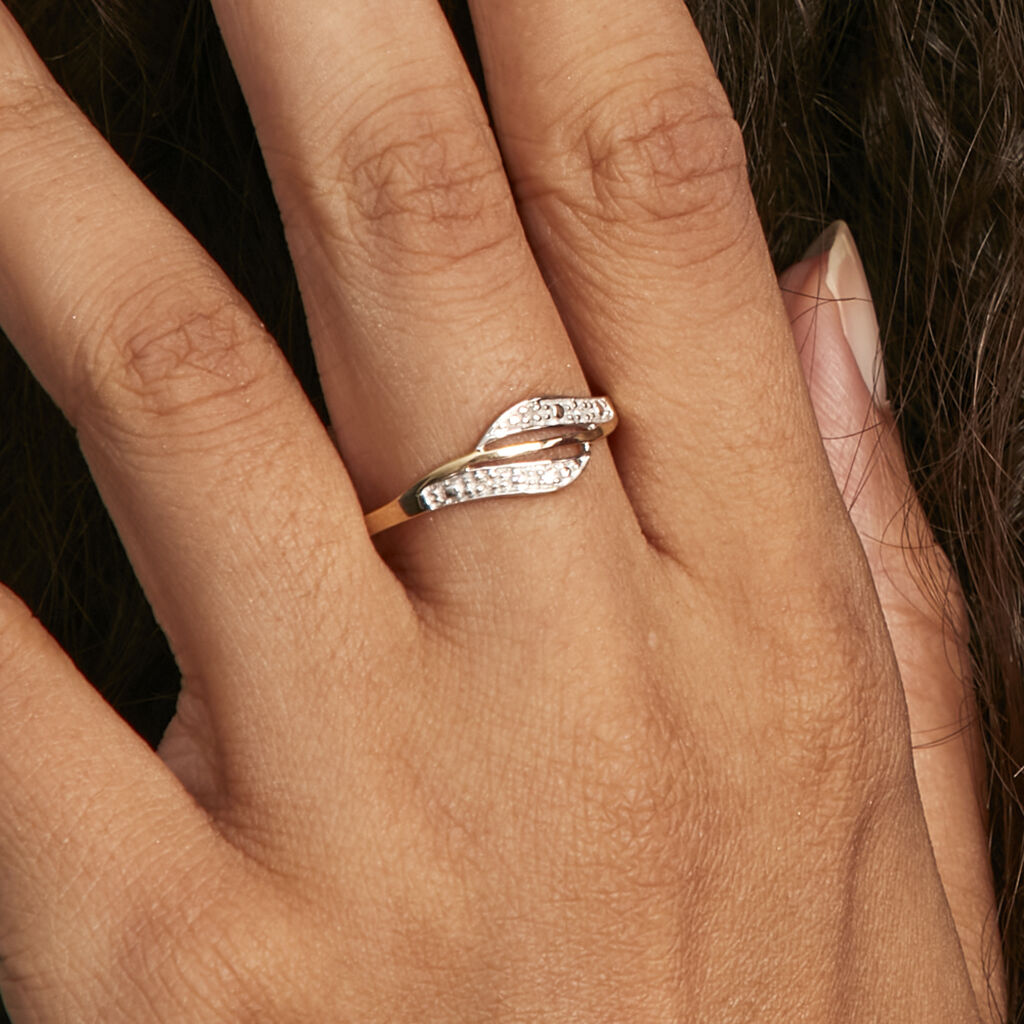 Bague Calypso Or Jaune Diamant