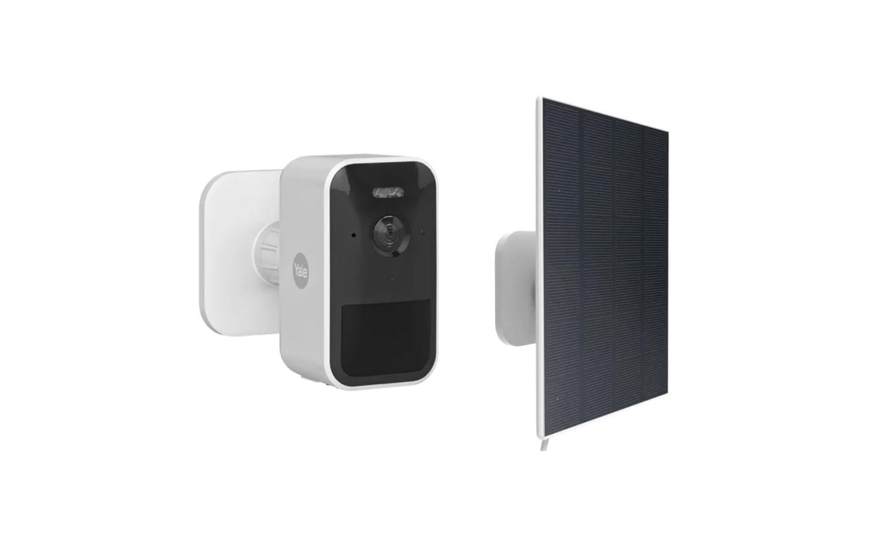 Smart Outdoor Camera und Solar Charger Starter-Set<br>Kabellose WLAN-Aussen-Kamera mit Akku und Solarpanel