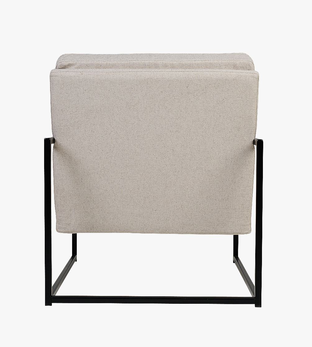Loungestol olivengrønn - 66x86x78 cm
