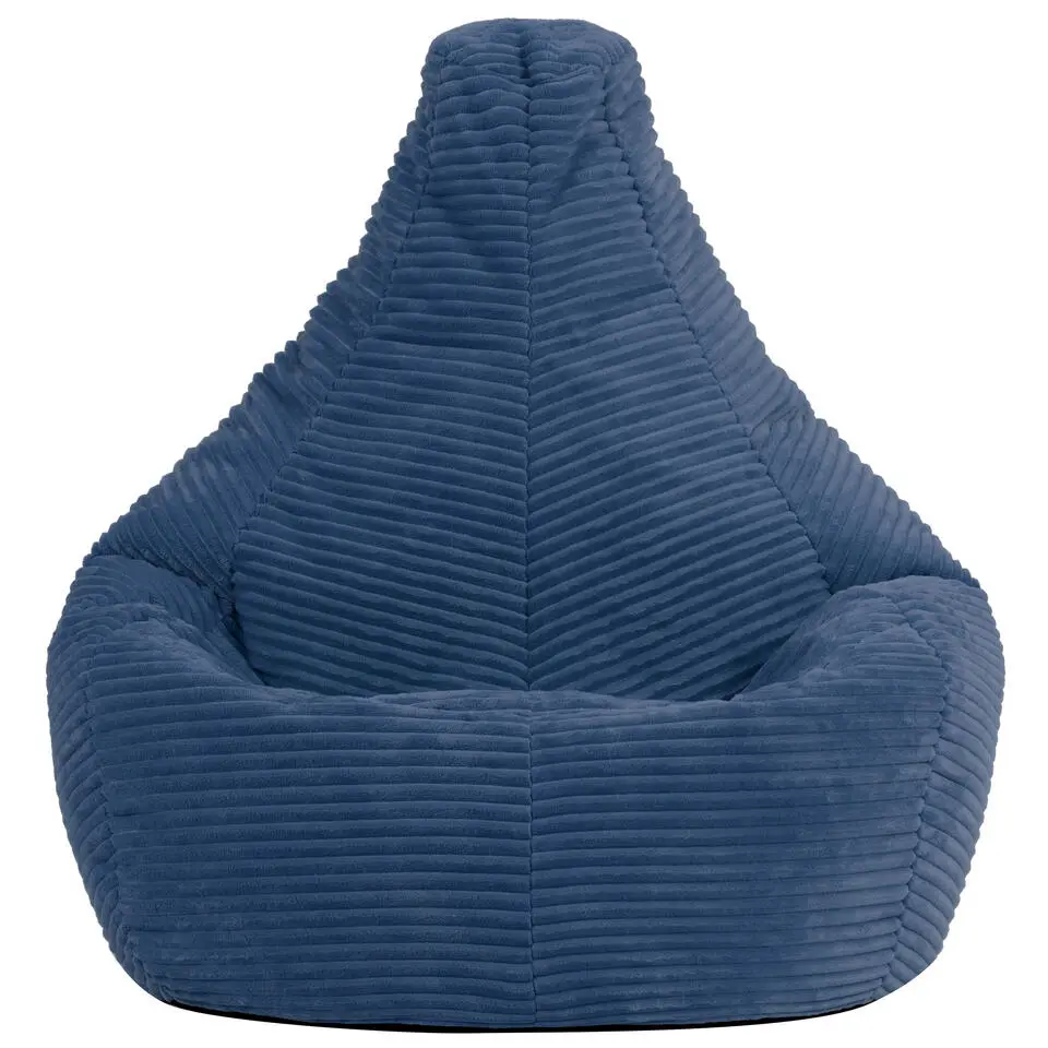 icon Kinderzitzakken Dalton - Corduroy Zitzak - Denimblauw
