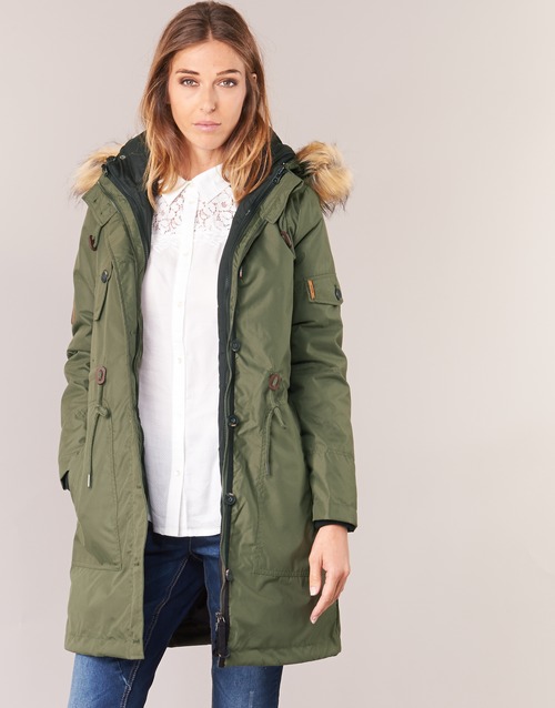 Cream - ADA PARKA JACKET - Kaki