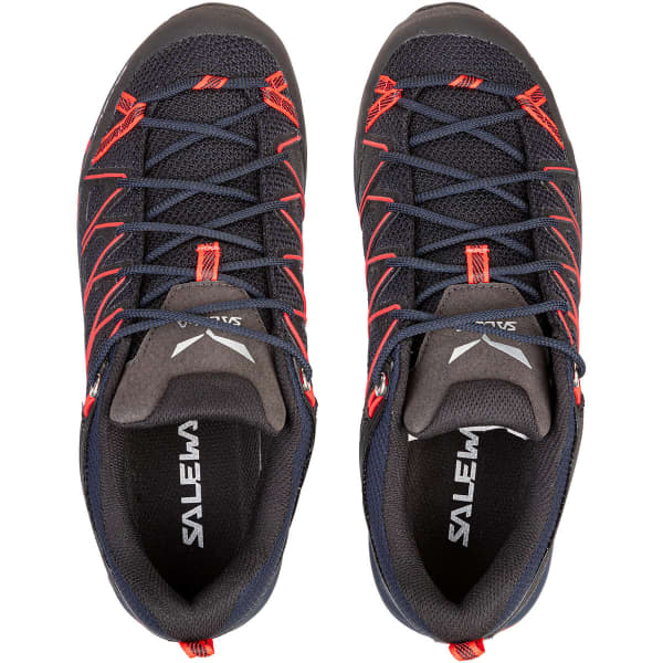 Chaussure de randonnée basse SALEWA WS MTN TRAINER LITE PREMIUM NAVY/FLUO CORAL