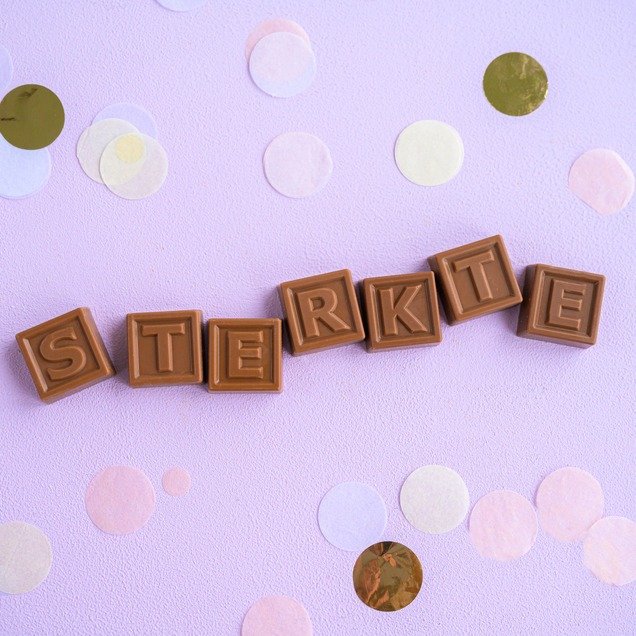 Chocolade telegram | Sterkte | 67g