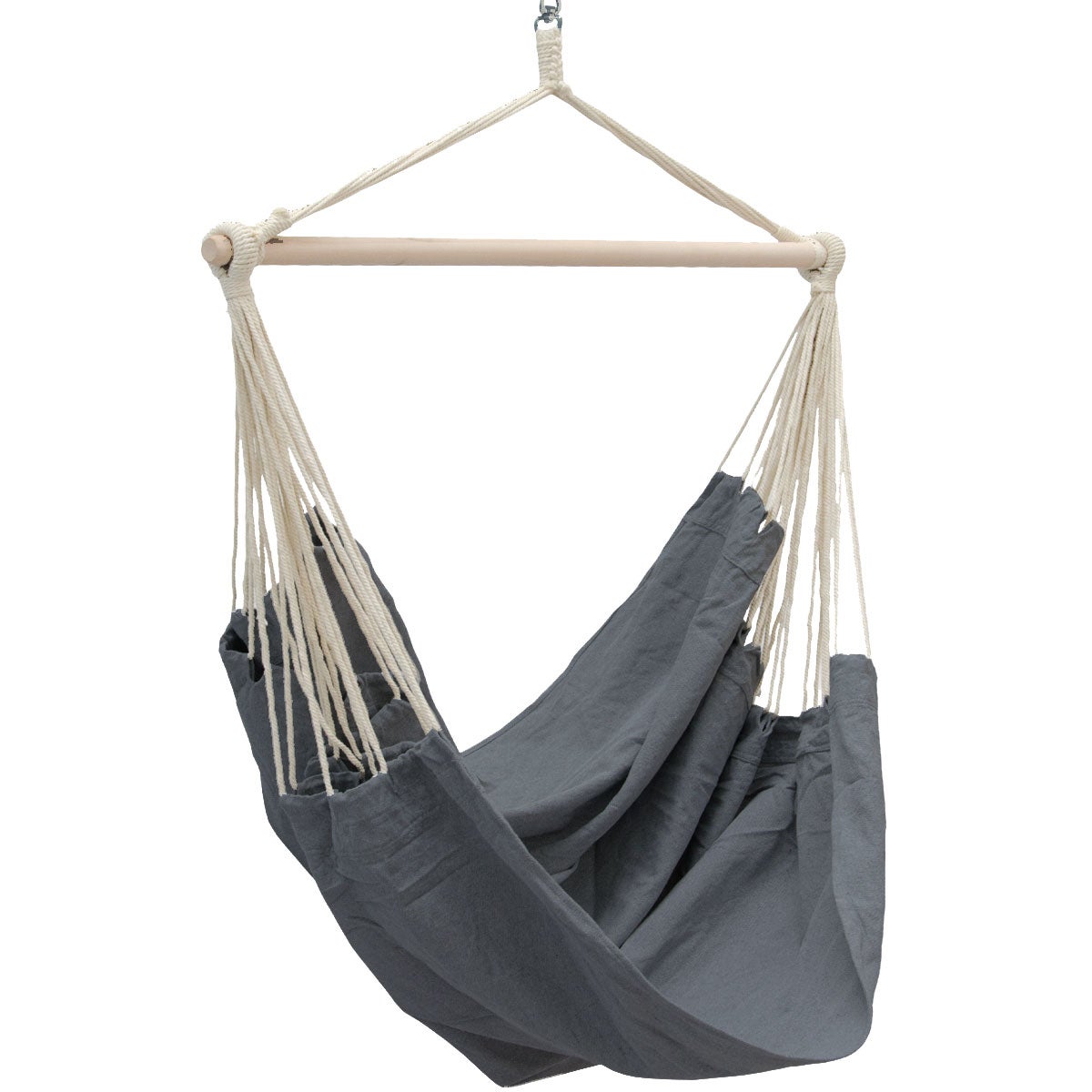 XXL Hangstoel Relaxstoel 185x130cm tot 150kg in Antraciet