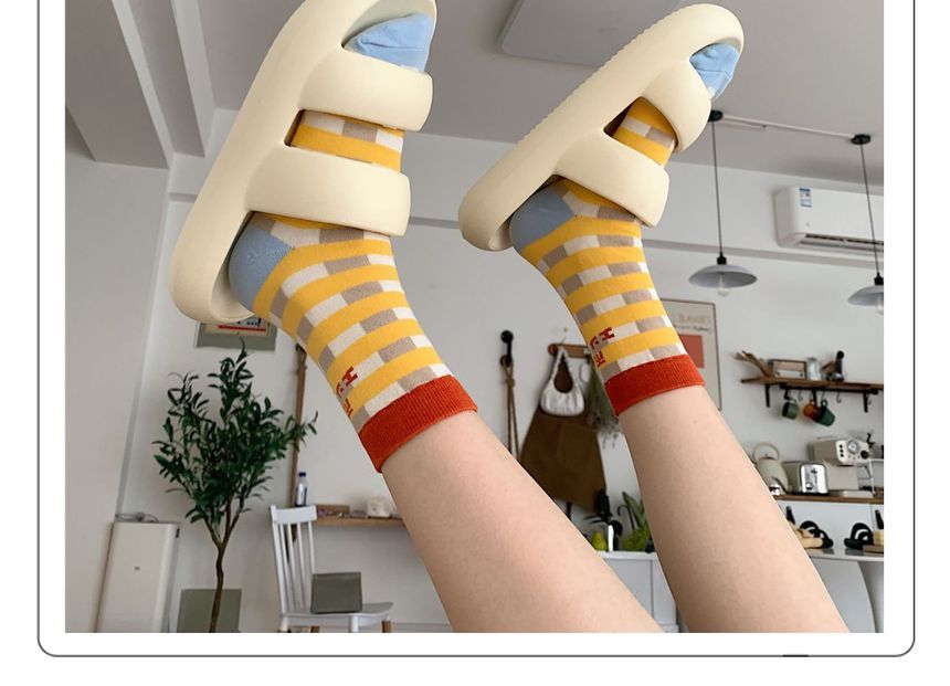 Dalli Daisy - Plateaupantoffels met bandjes