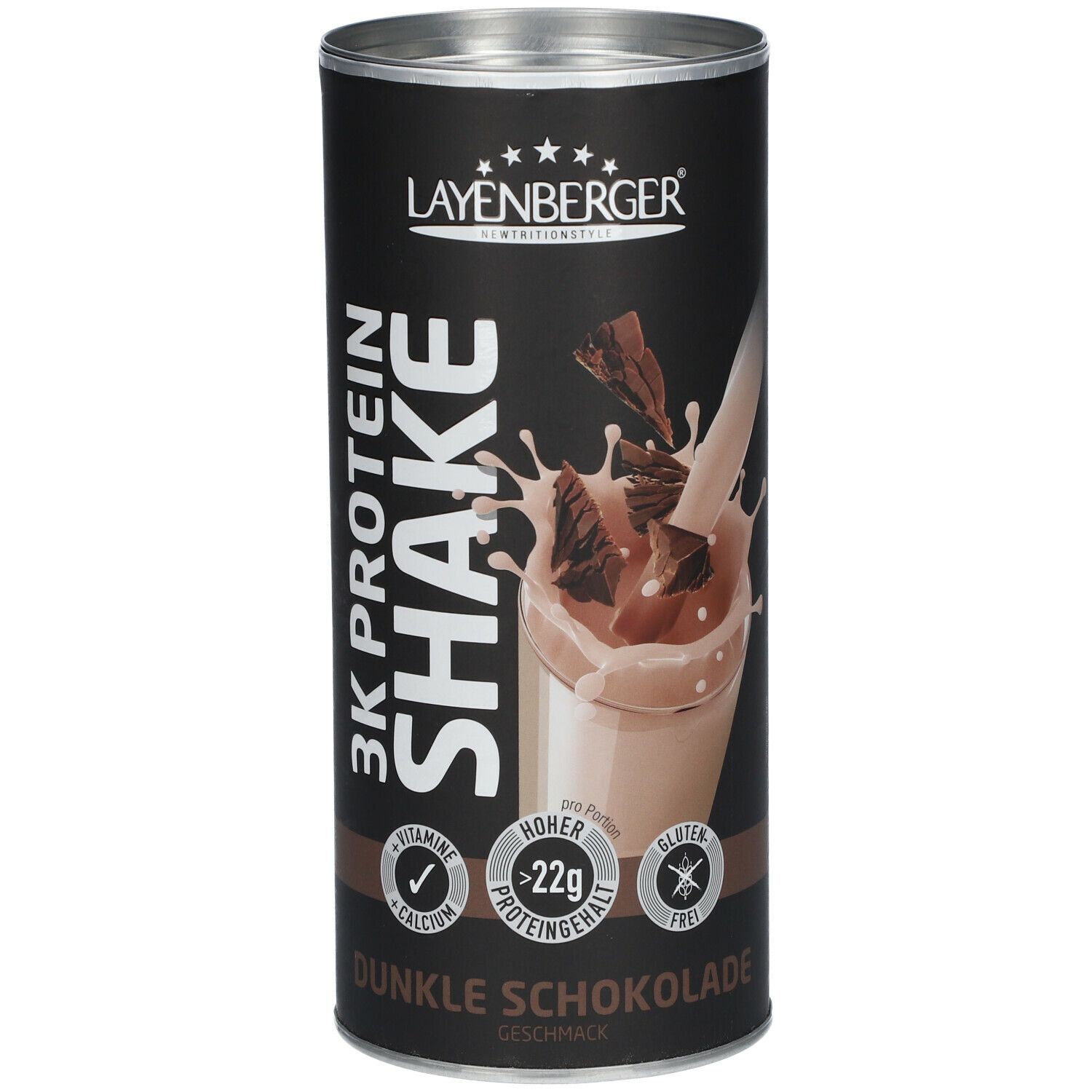 LAYENBERGER® 3K PROTEIN SHAKE Dunkle Schokolade