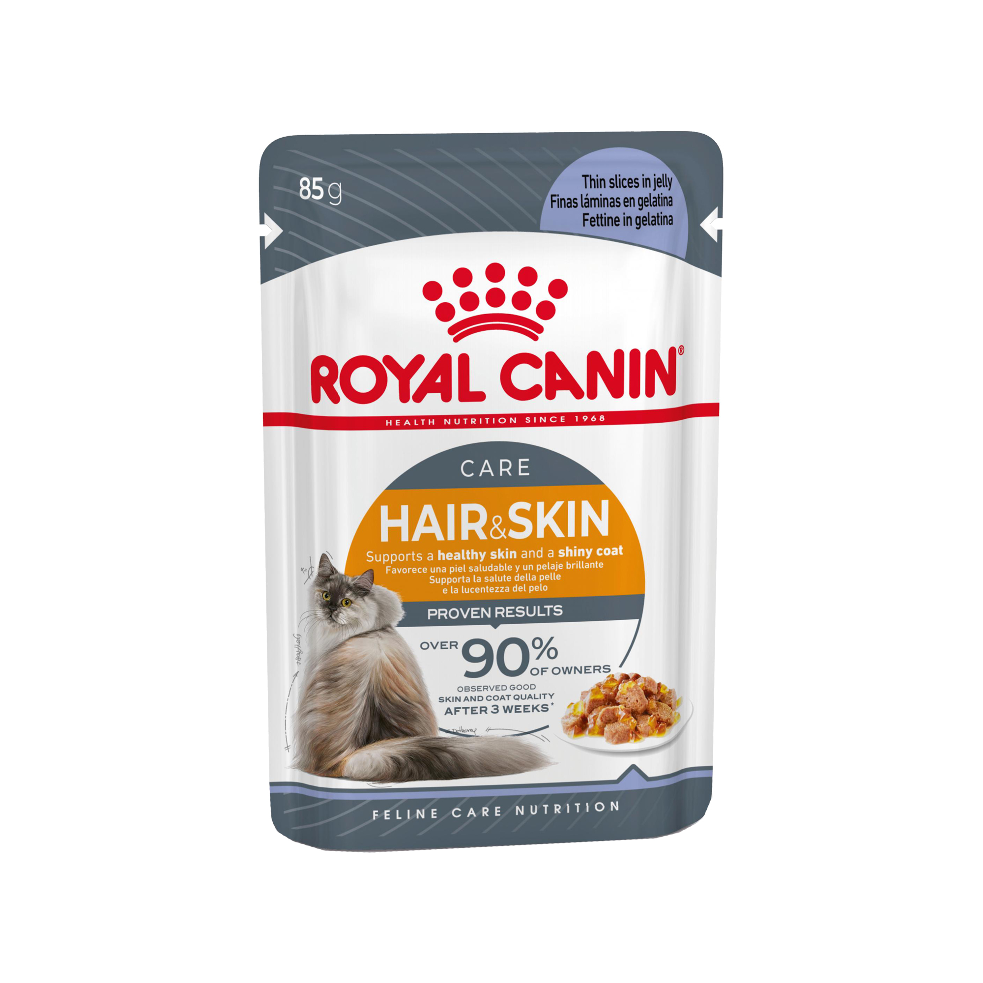 Royal Canin Hair & Skin in Jelly - Kattenvoer