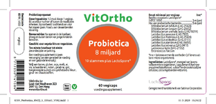 VitOrtho Biotica 8 Miljard Vegicaps 60VCP