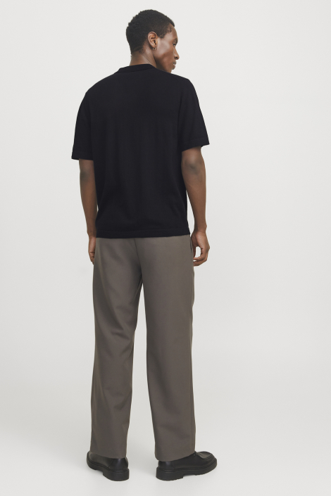 Jack & Jones zwarte heren polo