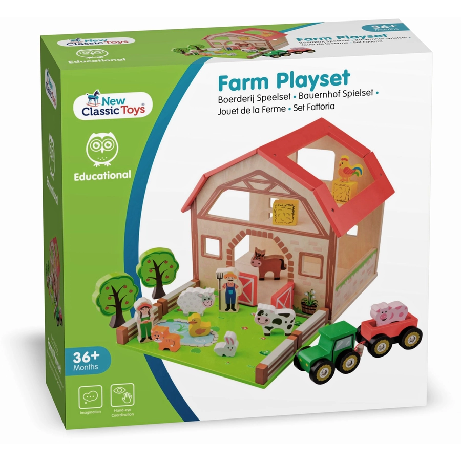 New Classic Toys Bauernhof Spiel-Set