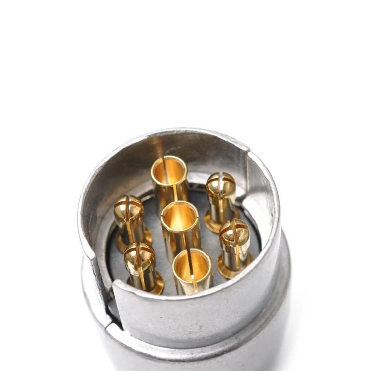 Wewoo Adaptateur 12V Remorque 7 Broches EU Aluminium