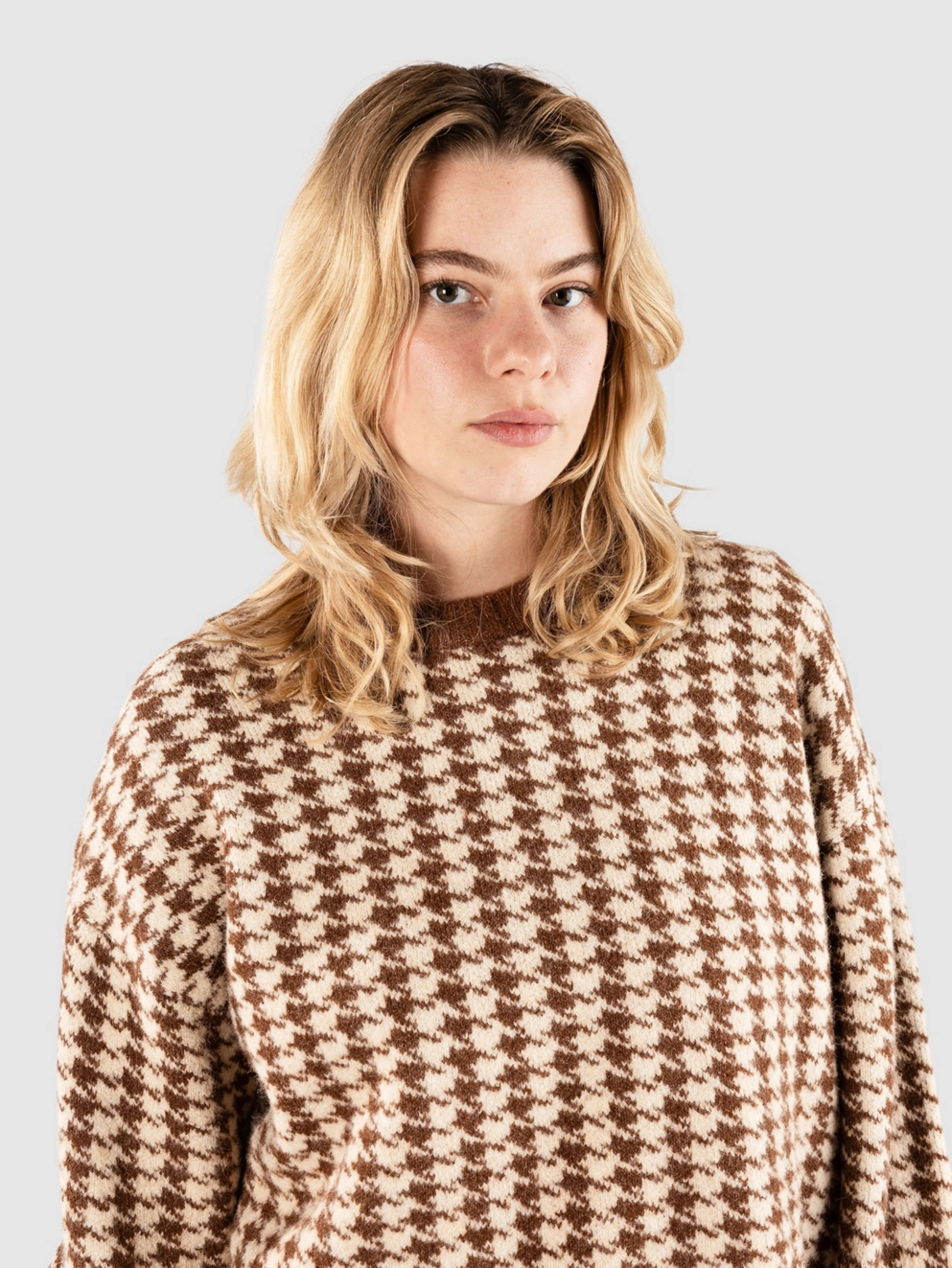 RVCA Prep Pullover mocha bisque