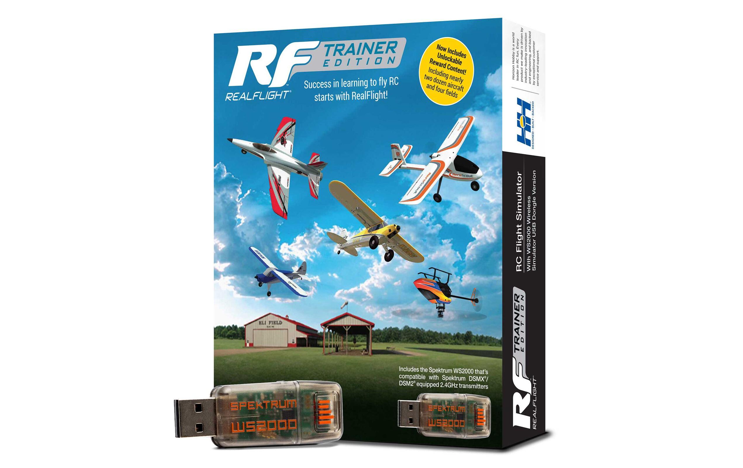 RC-Flugsimulator Trainer Edition mit WS2000 DongleModellflugsimulator inklusive Spektrum DSMX USB-Dongle