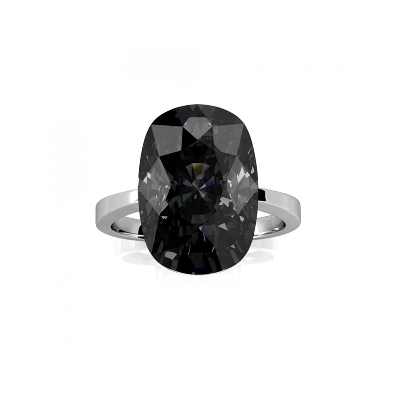 Bague Classic - Argenté et Noir