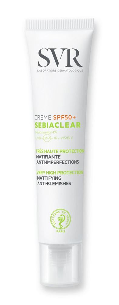 SVR SEBIACLEAR Créme Sun Protection Factor 50 +<br>40 ml