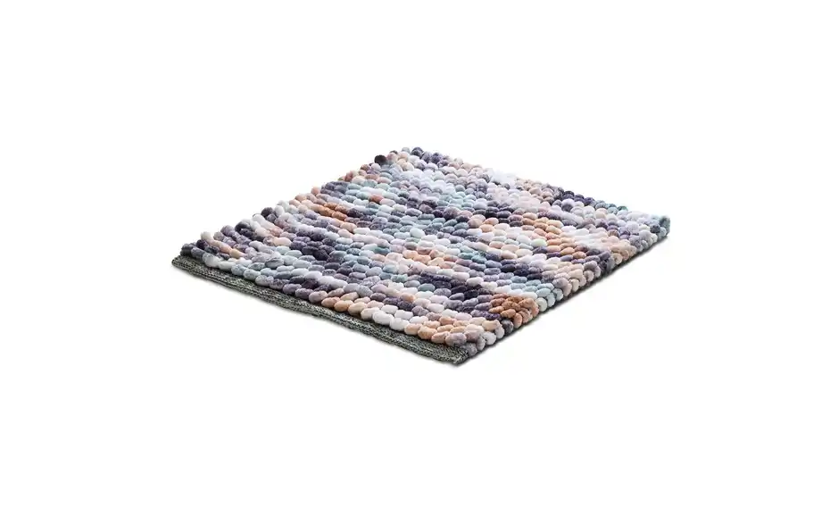 como Badteppich Punto Silbergrau, Taupe 55x65 cm