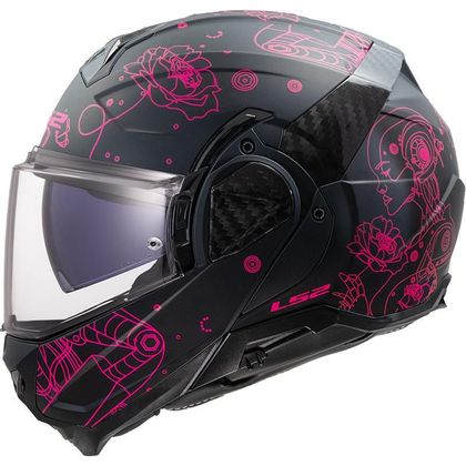 Casque LS2 FF910 ADVANT II - SOPHIA - Noir / Rose