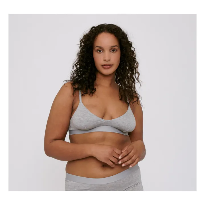 Organic Basics Soutien-Gorge Tencel Lite | Gris