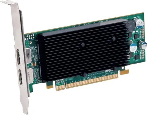 Matrox M9128 LP - grafikkort - M9128 - 1 GB DDR2 - PCIe x16 lavprofil - 2 x DisplayPort