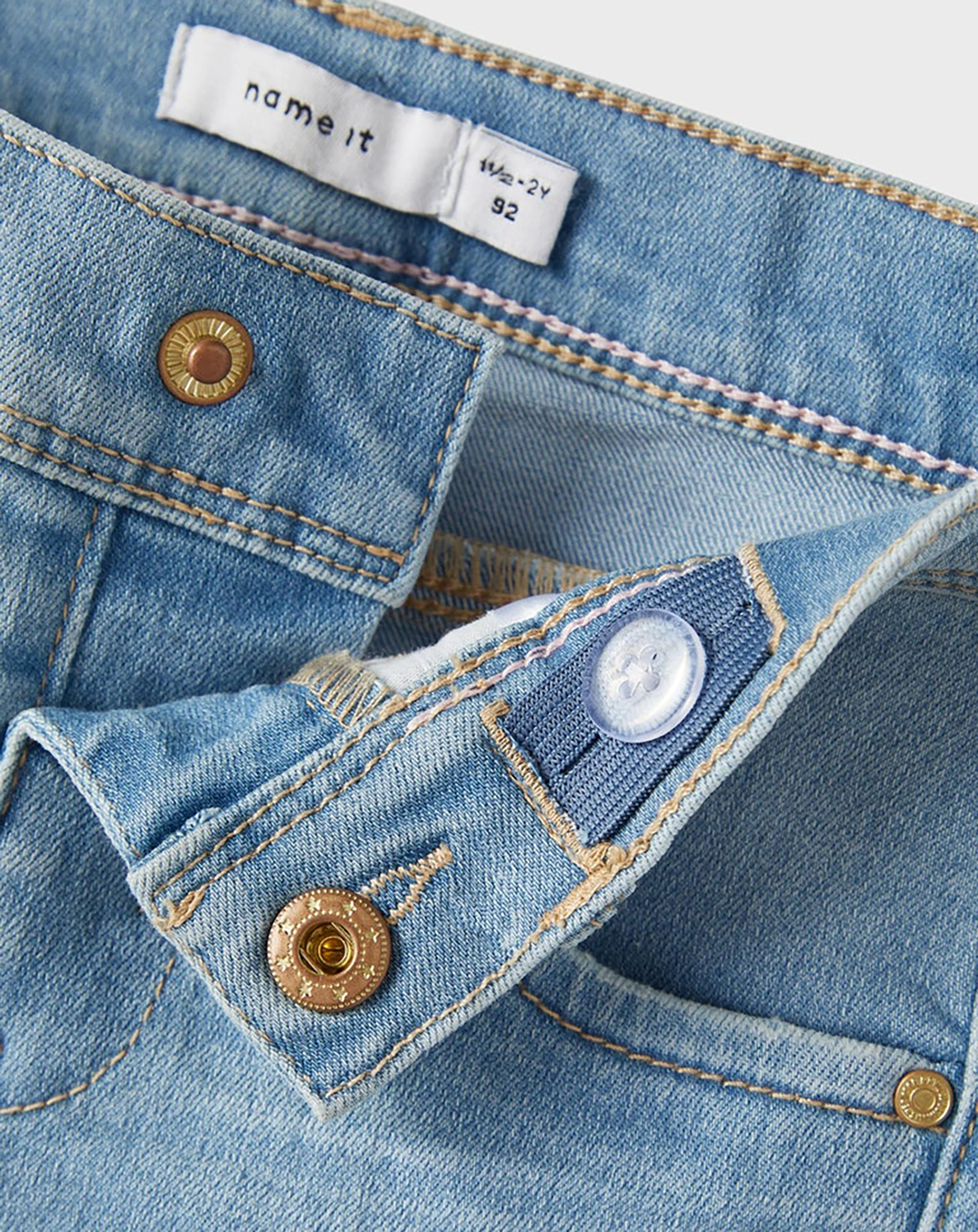 Jeans-Shorts NMFSALLI DNMTHRIS in light blue