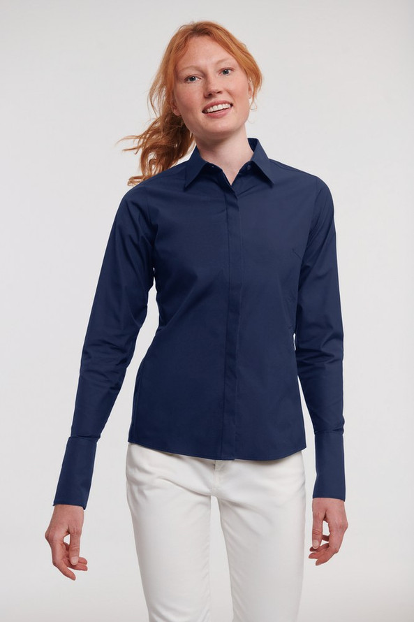 Russell Collection RU960F - CHEMISE FEMME MANCHES LONGUES