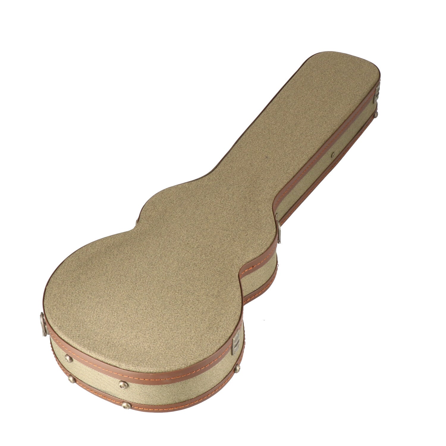 Fazley Protecc PSOL houten koffer voor singlecut elektrische gitaar Olive