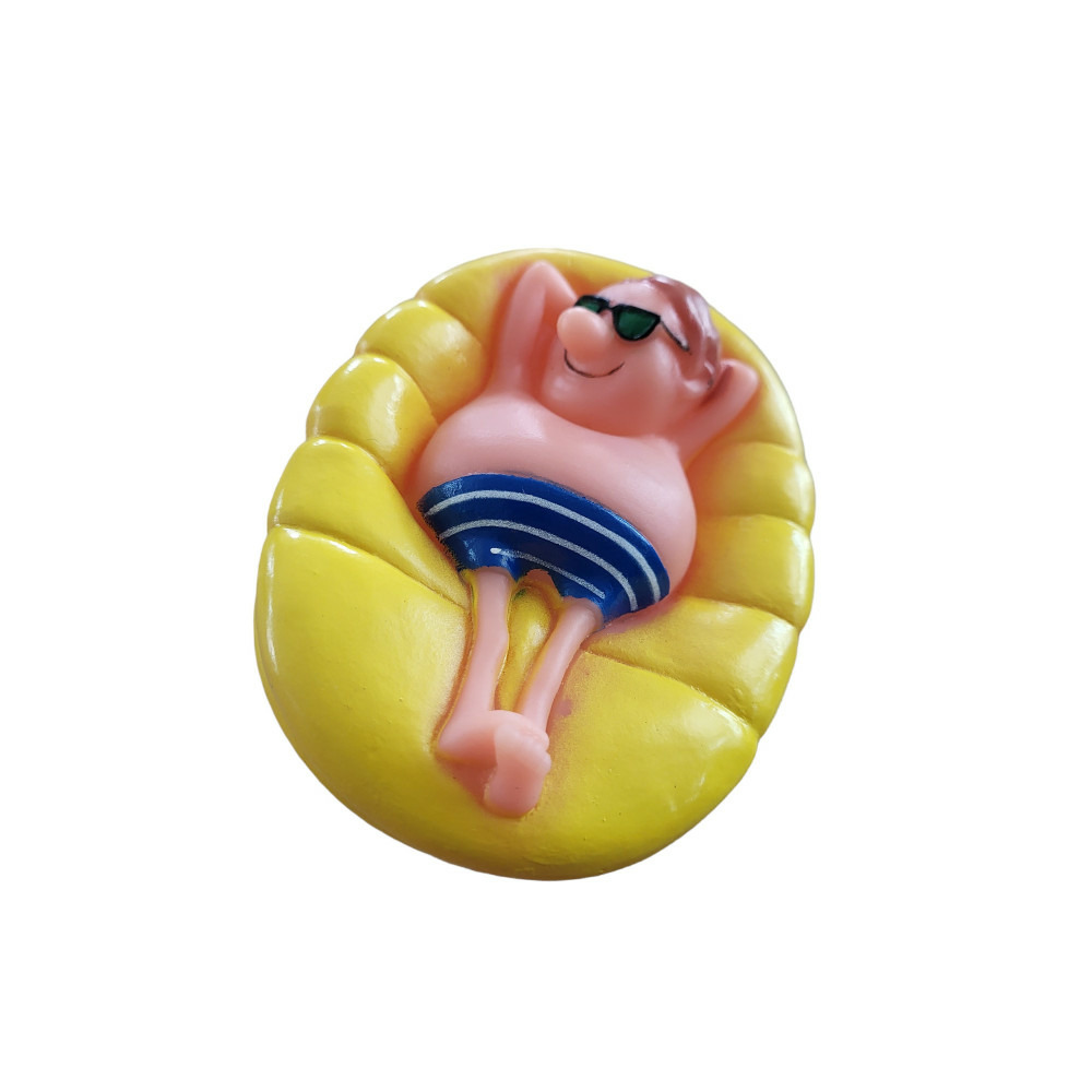 Thermomètre piscine sleeping man