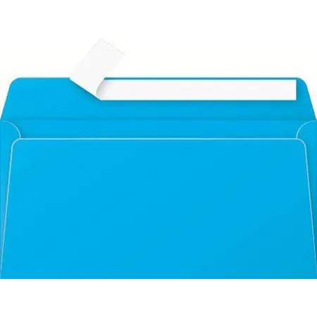 Clairefontaine Umschläge Pollen, DL 110x220mm, 120g, Karibik, 20 Stück