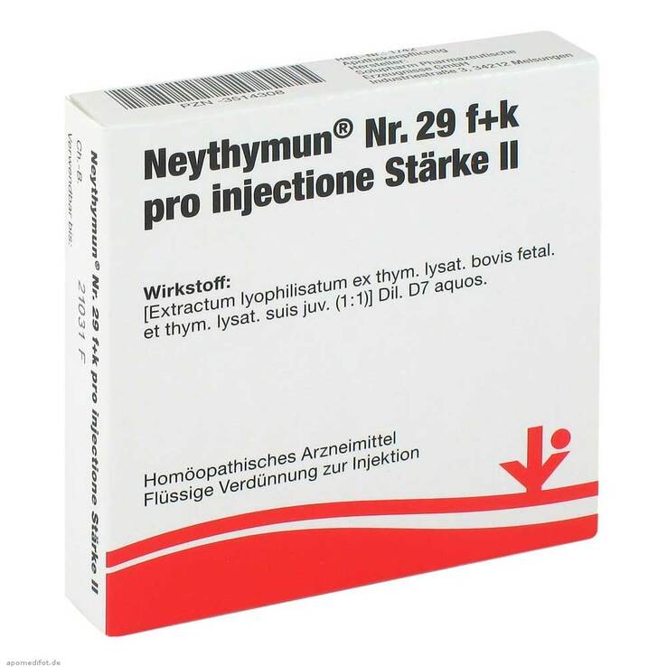 Neythymun Nr.29 f + k pro inject.St. II Ampullen, 5X2 ml