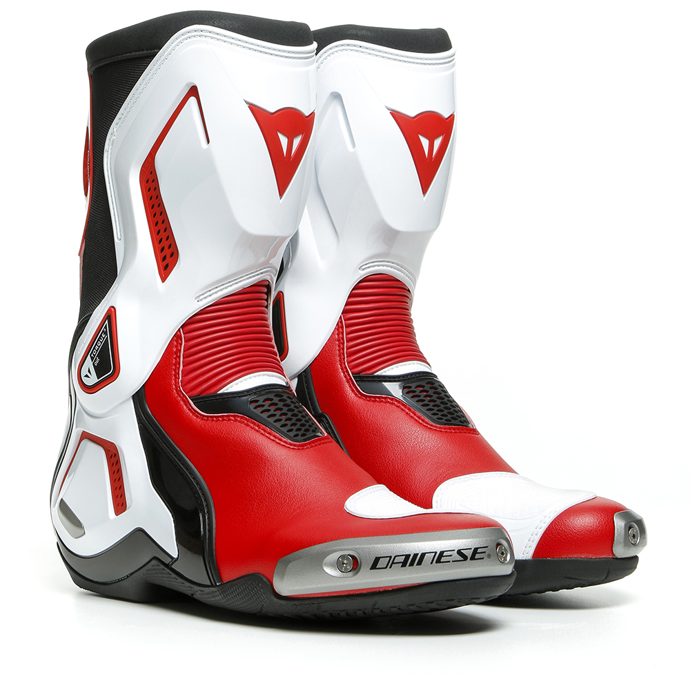 Dainese - Bottes Torque 3 Out Blanc / Rouge / Noir
