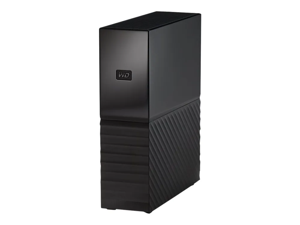 WD My Book WDBBGB0120HBK - Harddisk - krypteret - 12 TB - ekstern (stationær) - USB 3.0 - 256-bit AES - sort