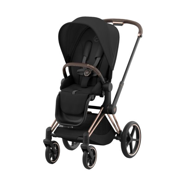 Cybex Priam 4 Kinderwagen 2-in-1 - Rosegold - Sepia Black