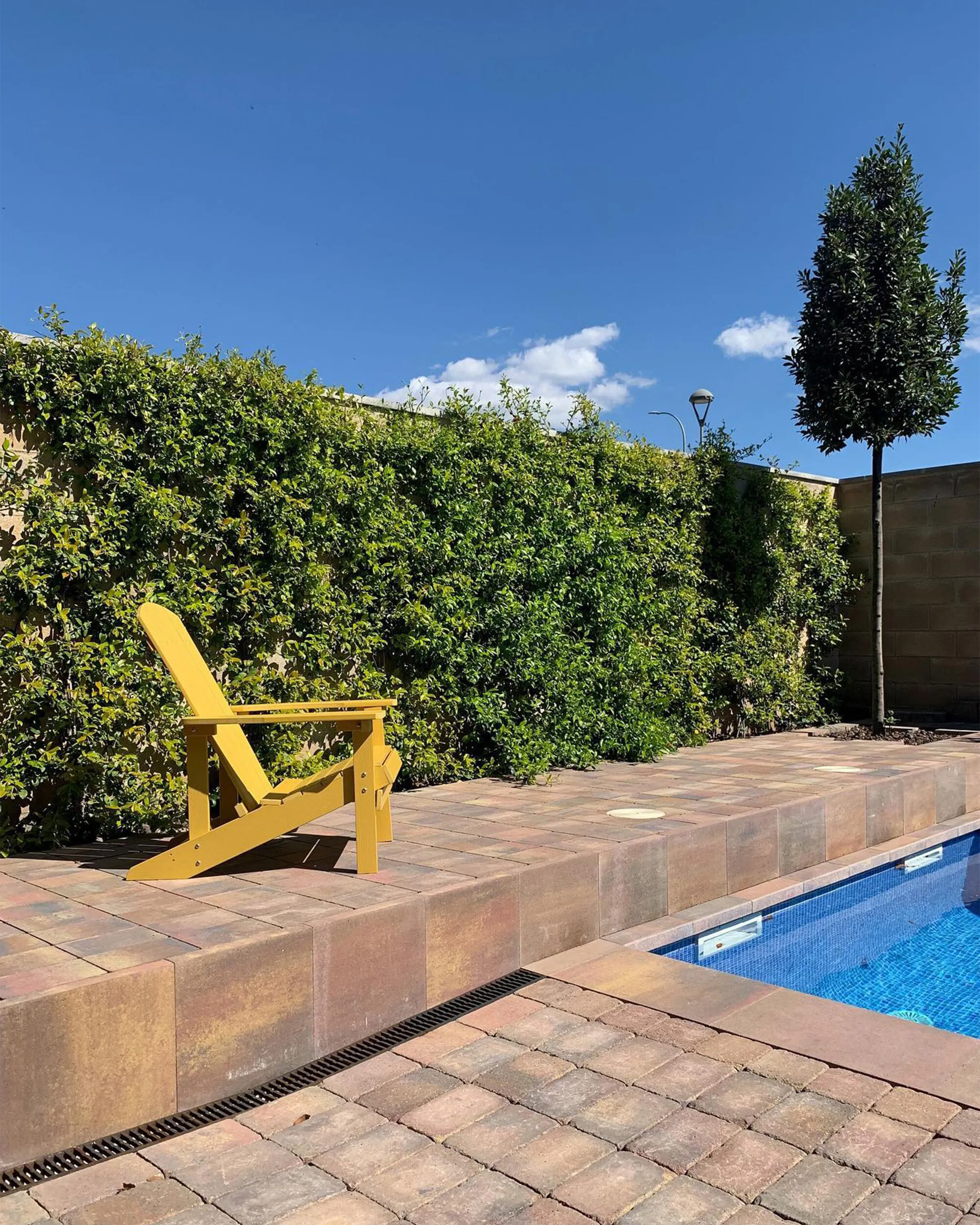 Tuinstoel ADIRONDACK Geel