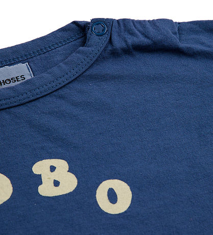 Bobo Choses Bluse - Circle - Navy Blue