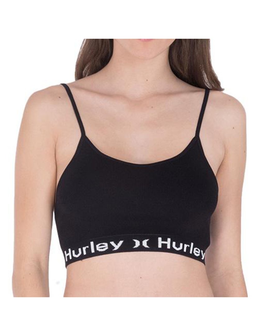 Women’s Sports Bra Oao Text Active Black