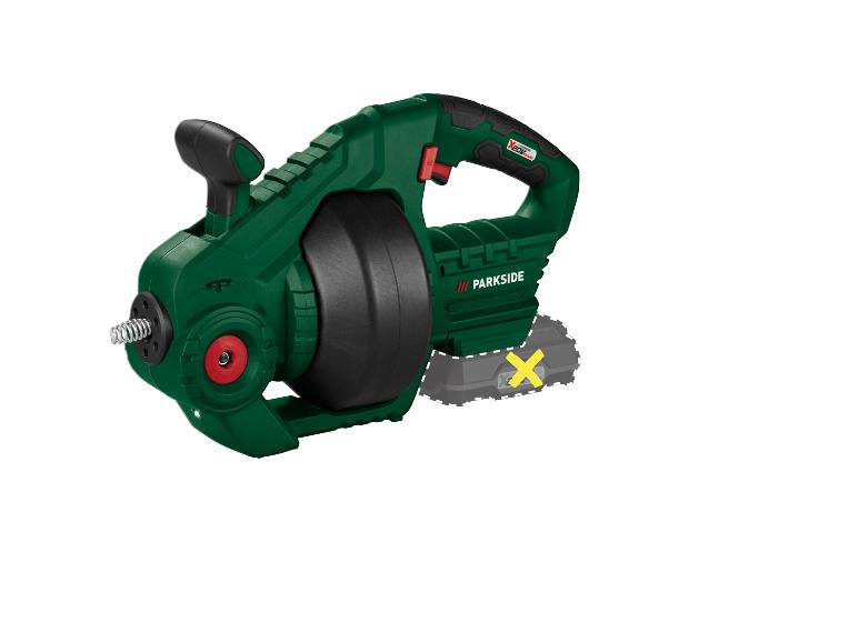Accu-buisreinigingsmachine 20 V zonder accu en lader