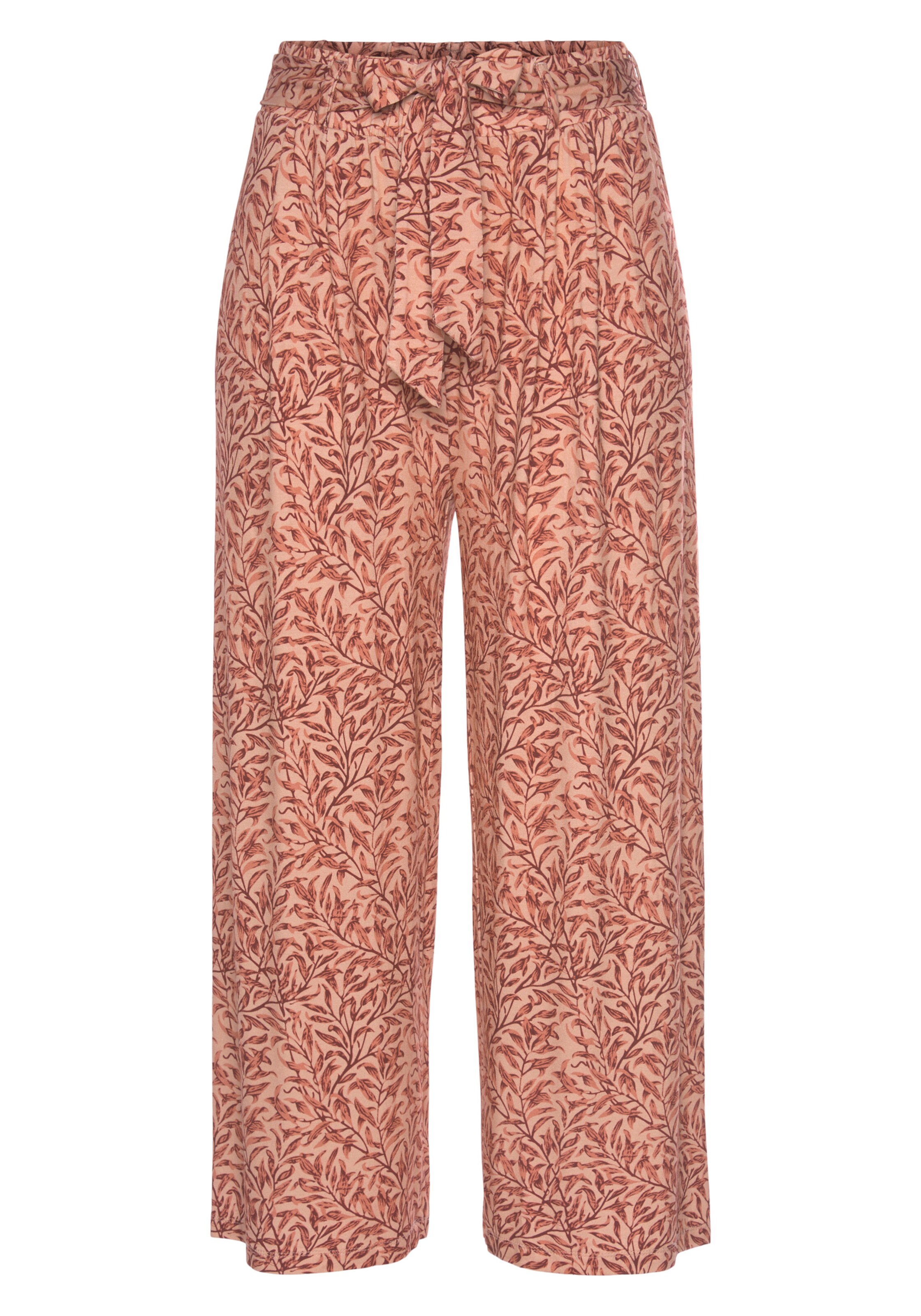 Beachtime Culotte in rot bedruckt