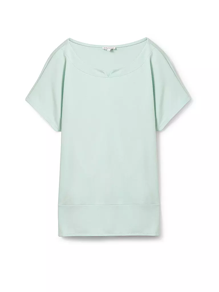TOM TAILOR T-Shirt hellblau
