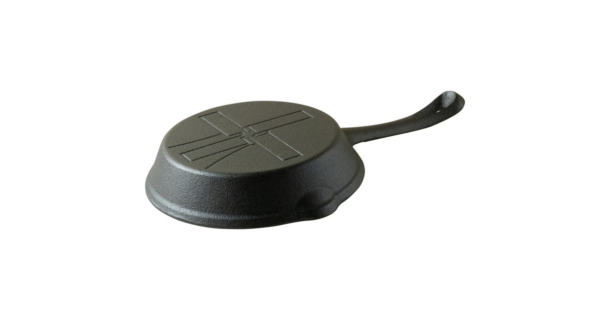 The WindmillSkillet S bak-/braadpan  (Zwart, Ø 17.5 cm)