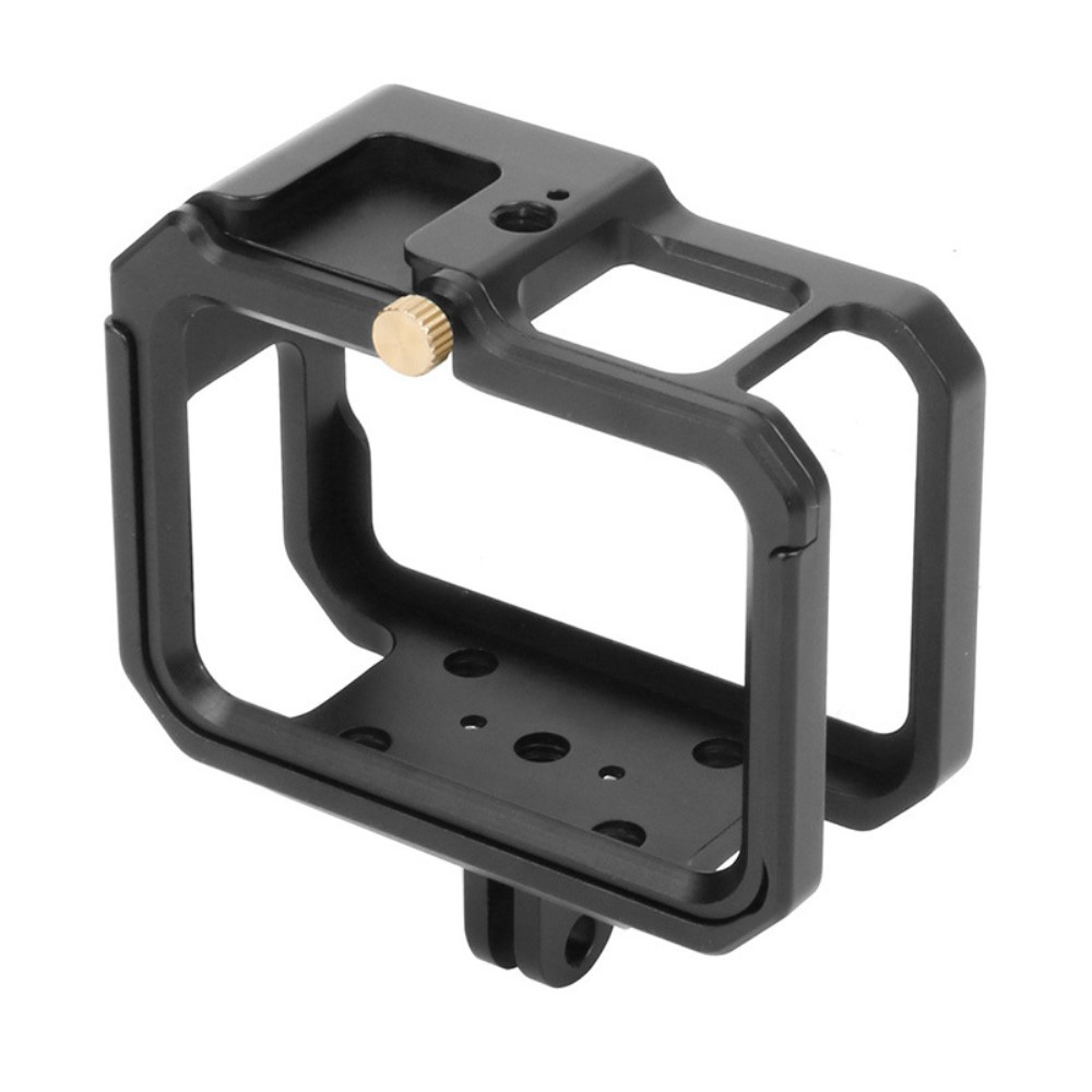 GoPro Hero 13 / 12 / 11 / 10 / 9 Black Alu Hardcase Schutzgehäuse   Linsenschutz mit Halterung (1/4