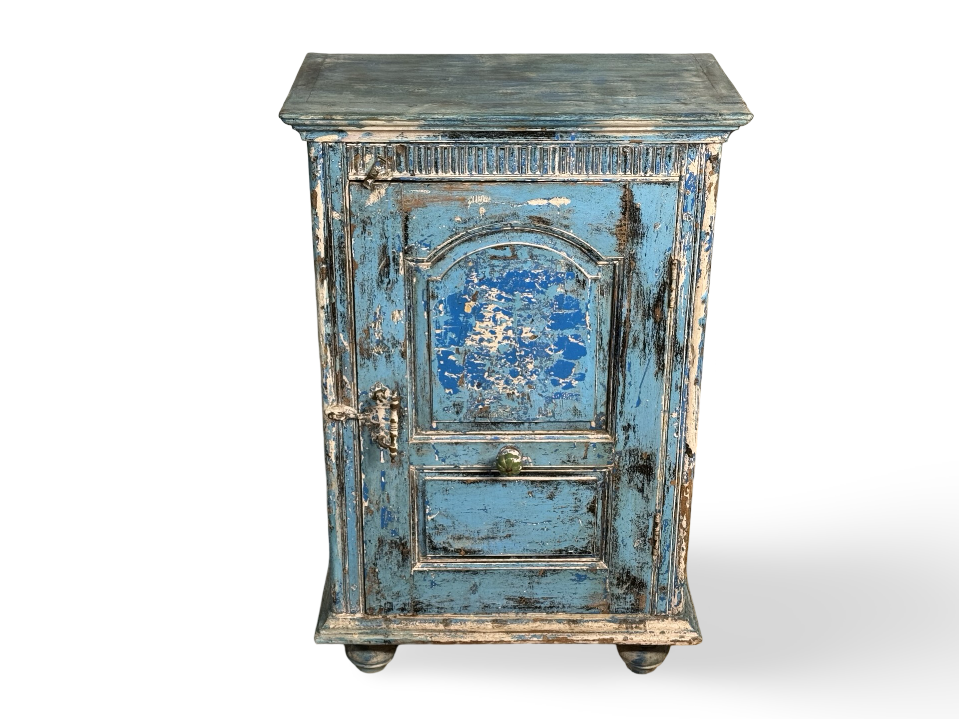 Onder kast India 1 deur blauw uniek Onder kast India 1deur blauw uniek