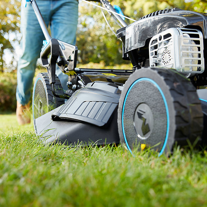 Tondeuse thermique tractée 140 cc Mac Allister 46 cm, Moteur Briggs & Stratton 550E