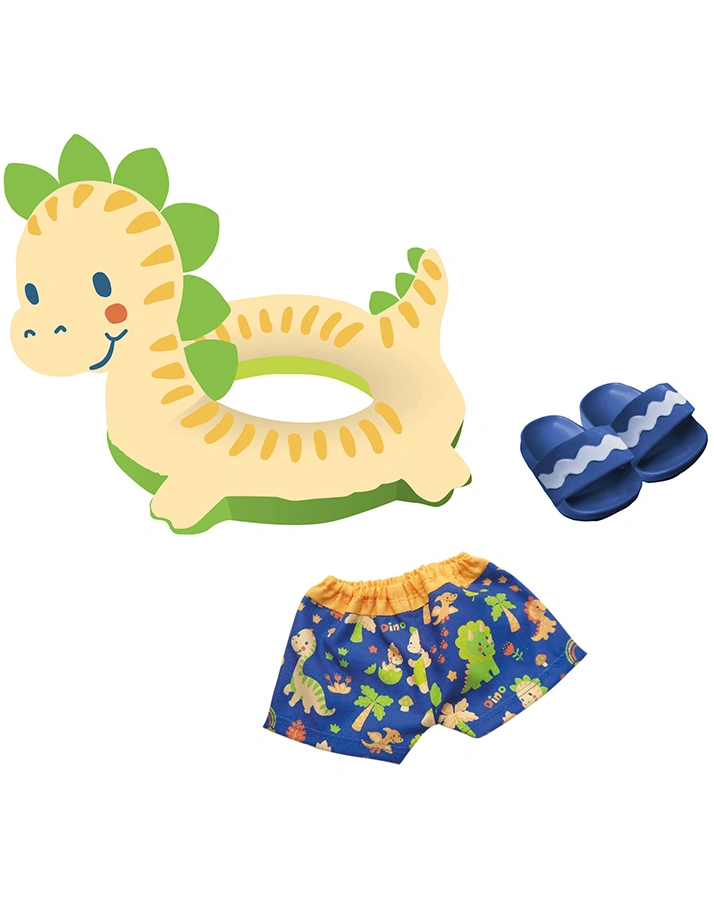 Puppen-Schwimmset DINO (35-45 cm) 3-teilig