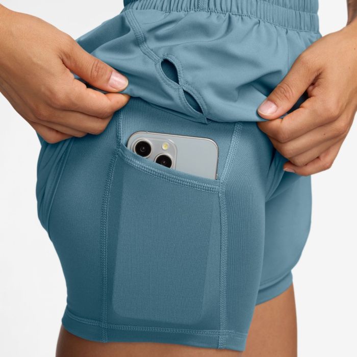 Nike Dame Shorts One Dri-FIT CPS 2in1 Shorts Blå