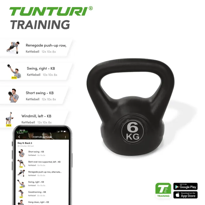 Tunturi PE Kettlebell 6KG